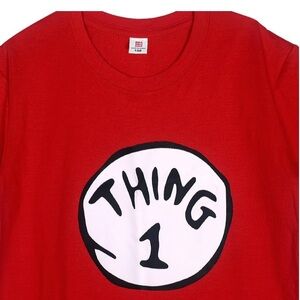 Adult Thing 1 Tshirt